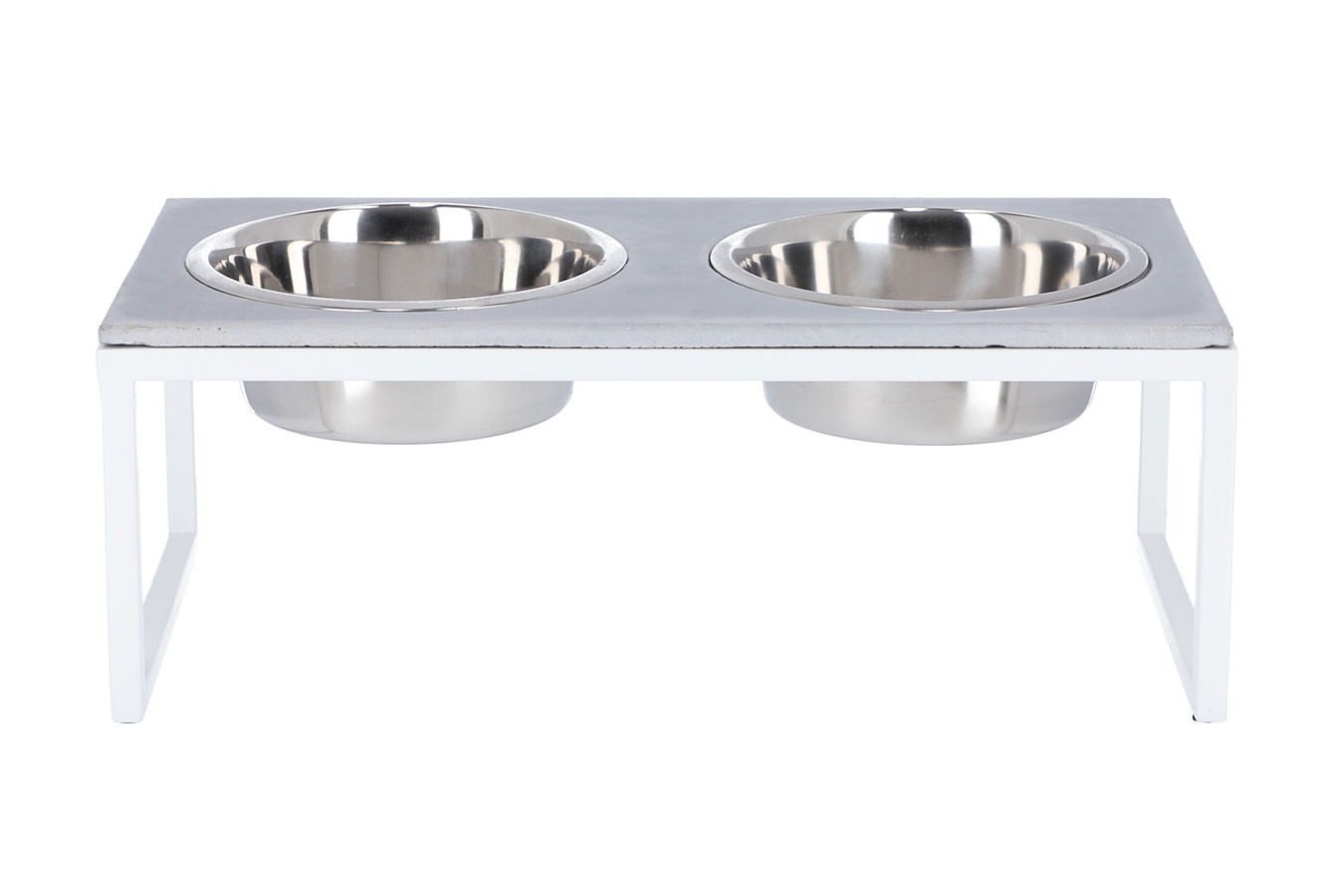 Hundenapf Dimo Design weiss beton