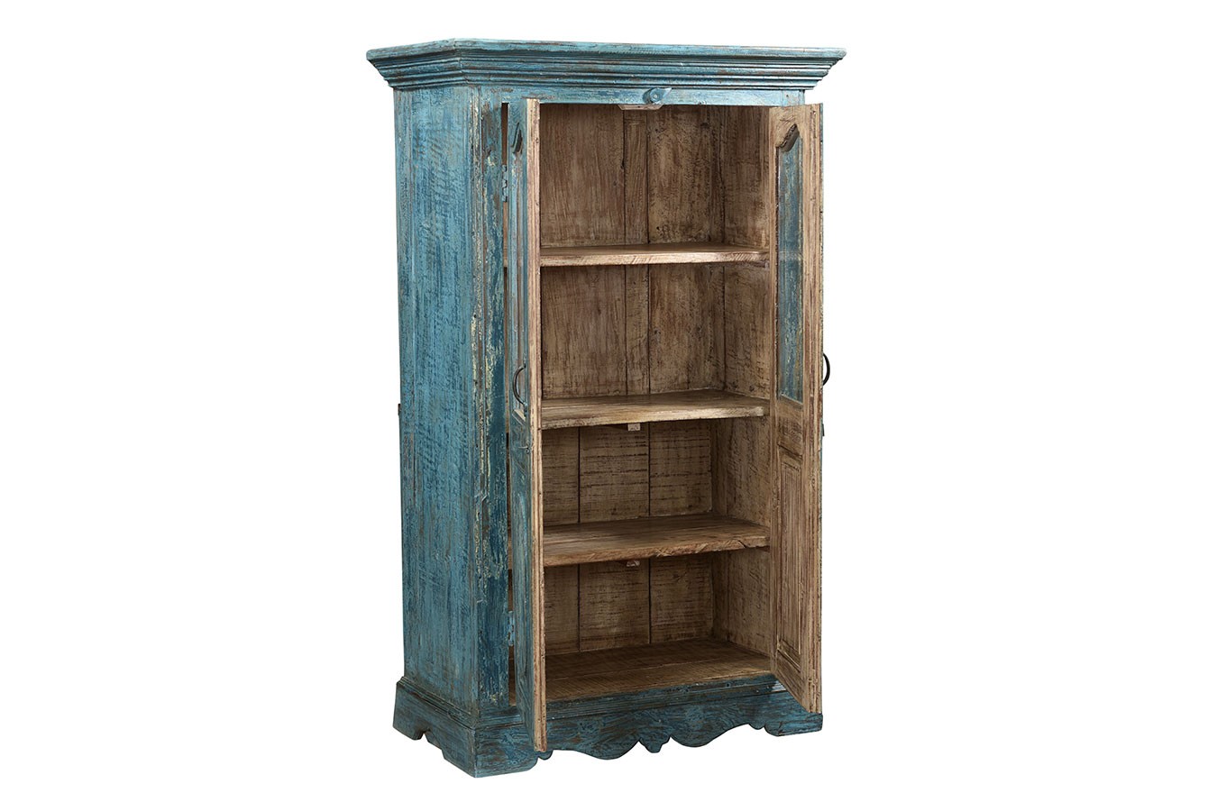 Vitrine Vintage blau