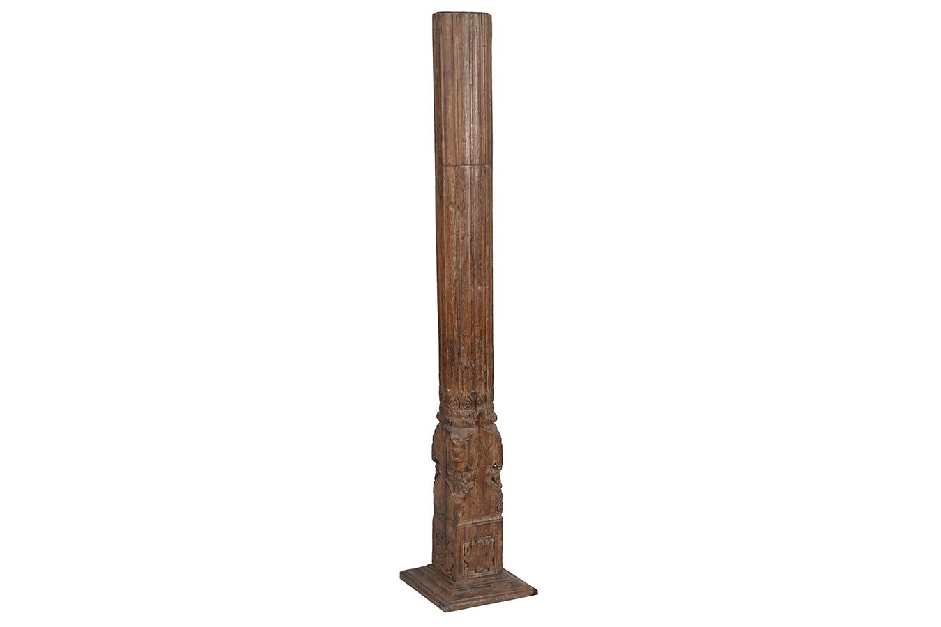 Dekosäule Massivholz H ca 150 cm