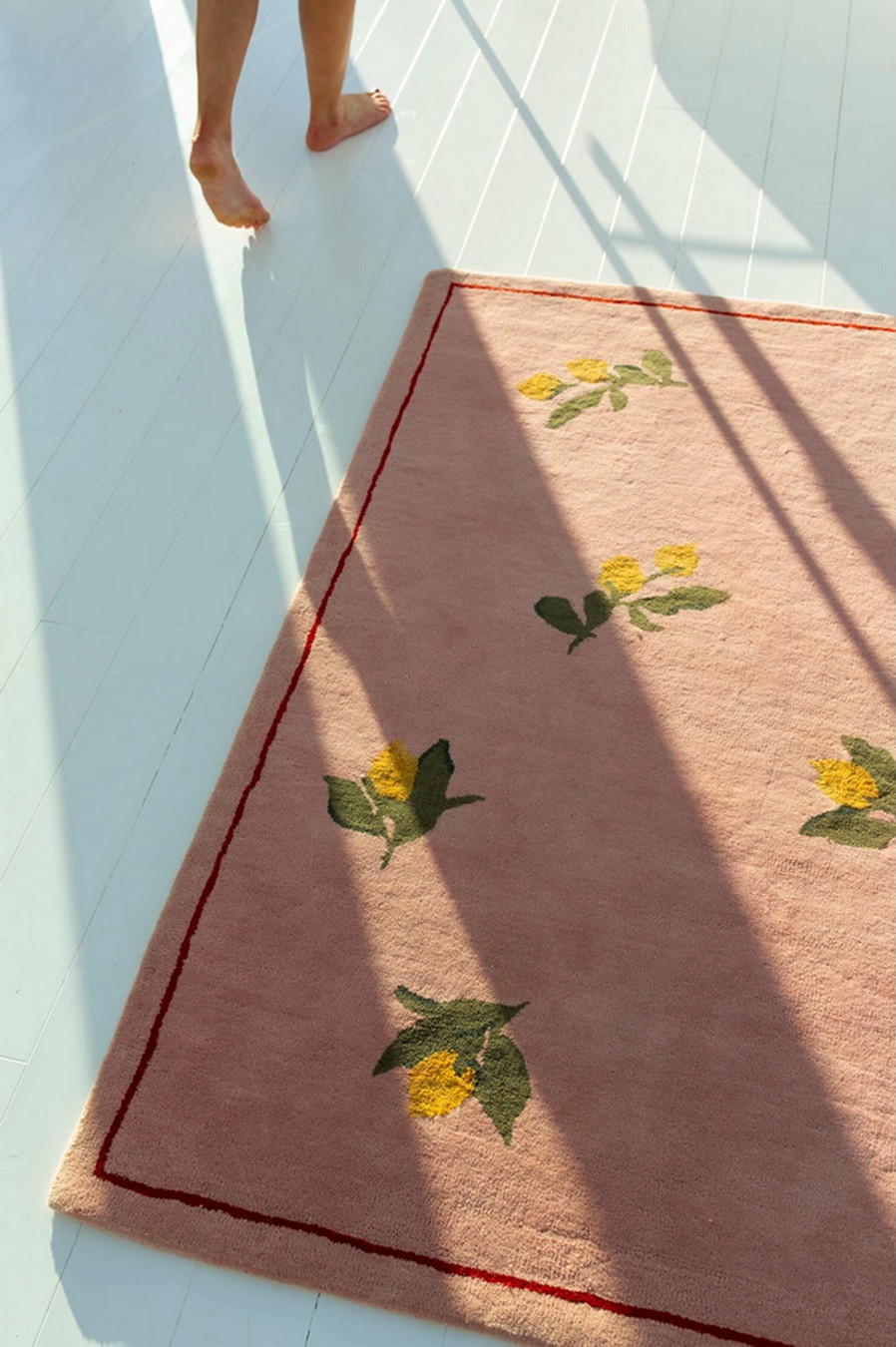 Teppich Lemon 140*180 cm rosa