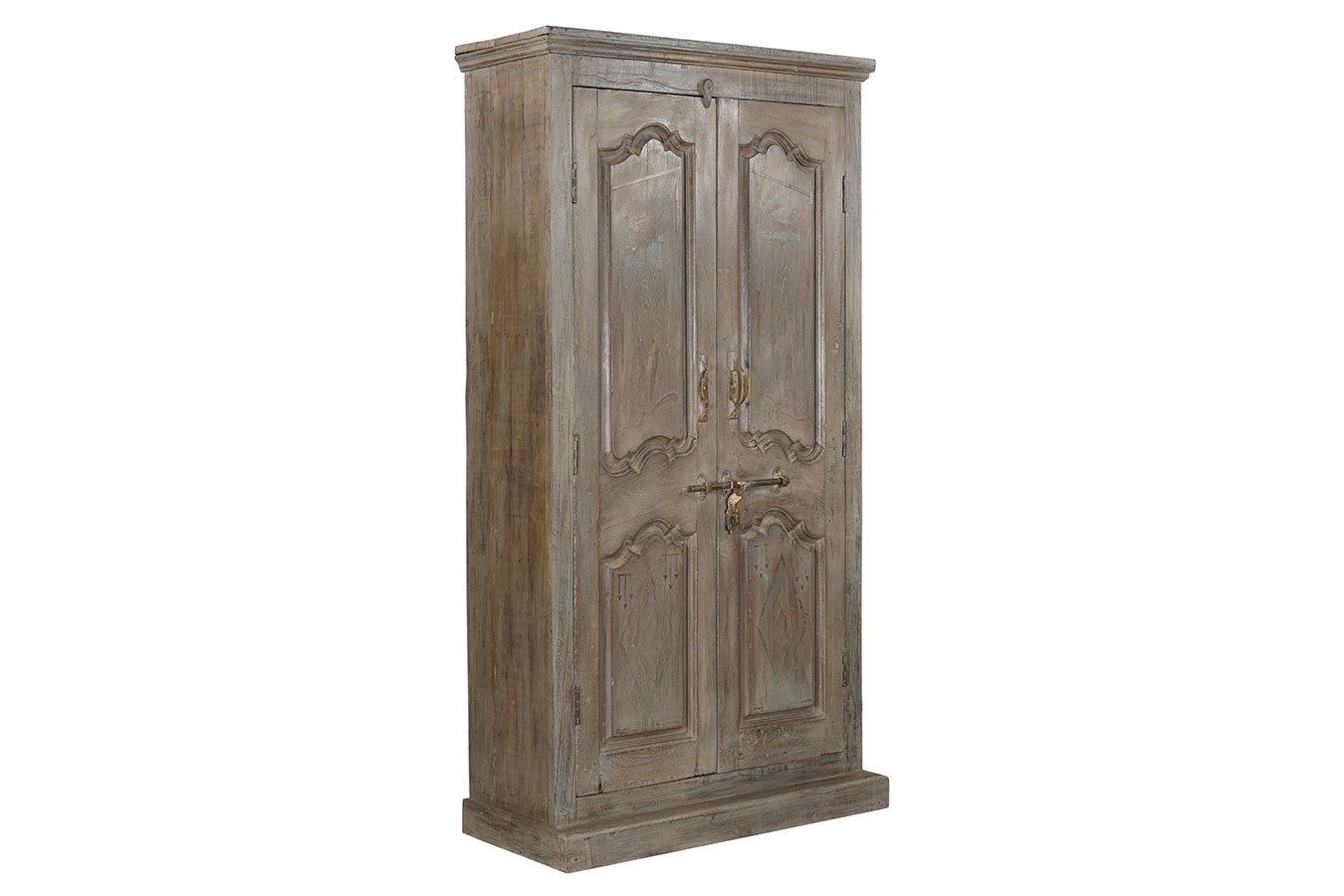Schrank Vintage grau