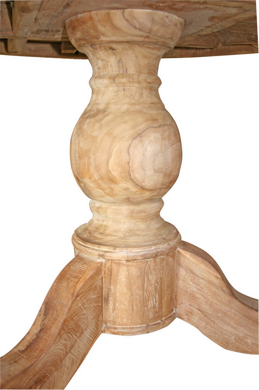 Teakholztisch Orleans rund D 120 cm