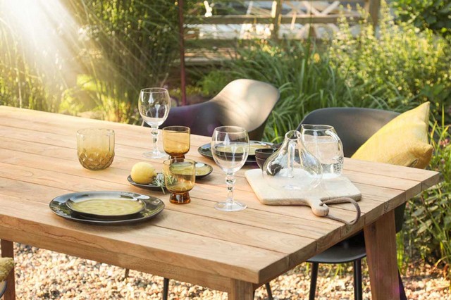 Gartentisch Kylie Teak massiv 240 cm