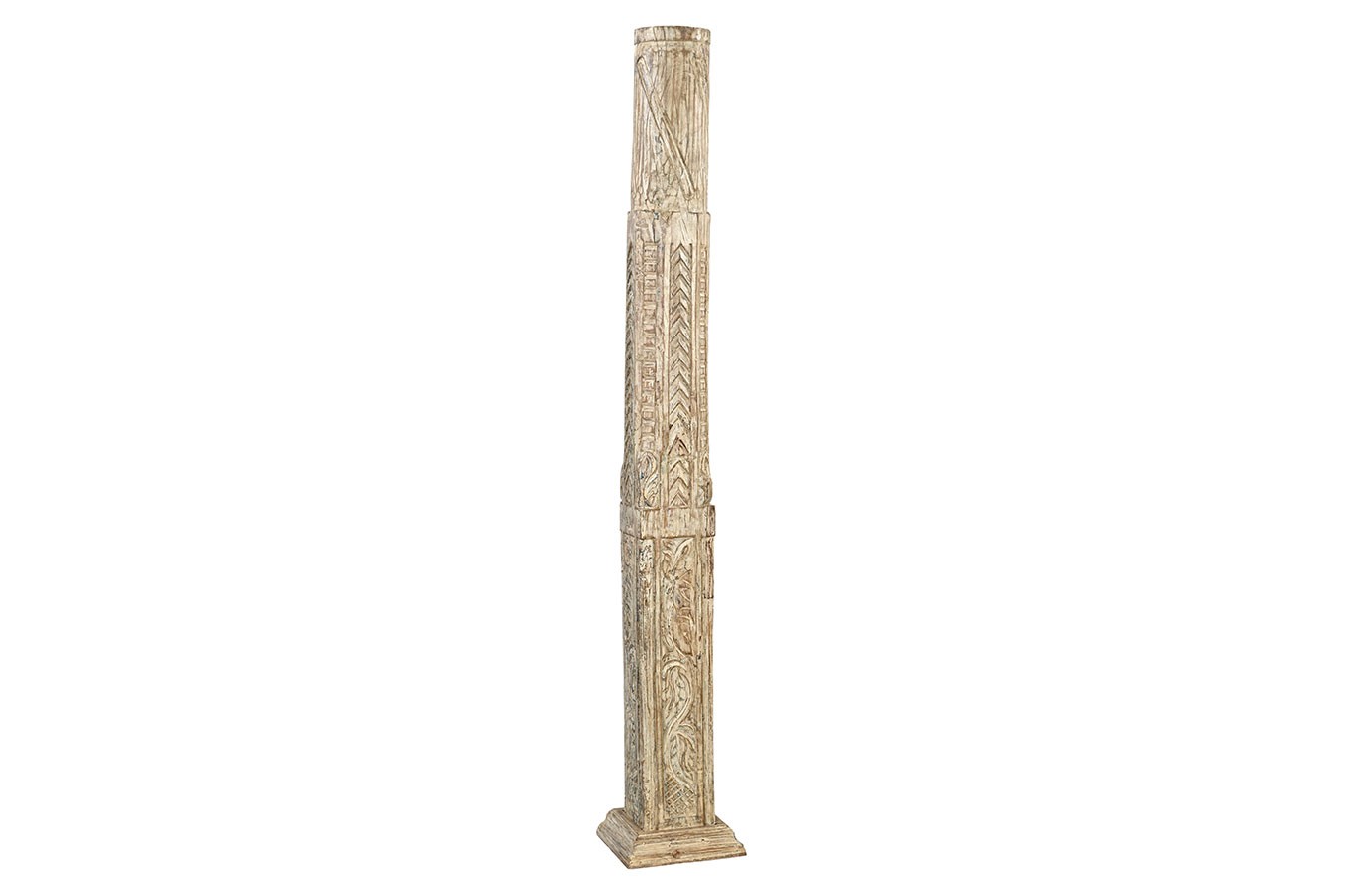 Dekosäule Massivholz H ca 150 cm