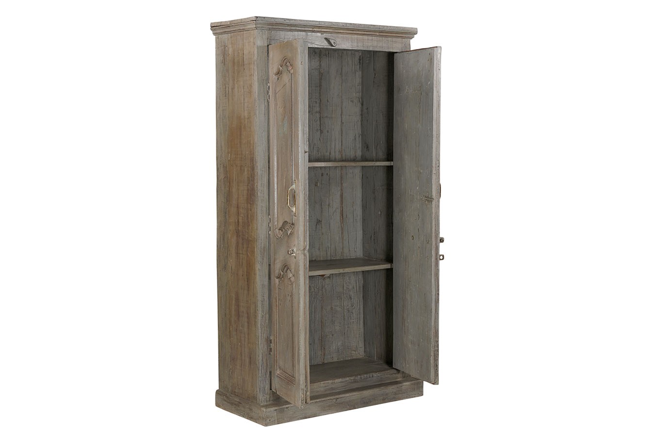 Schrank Vintage grau