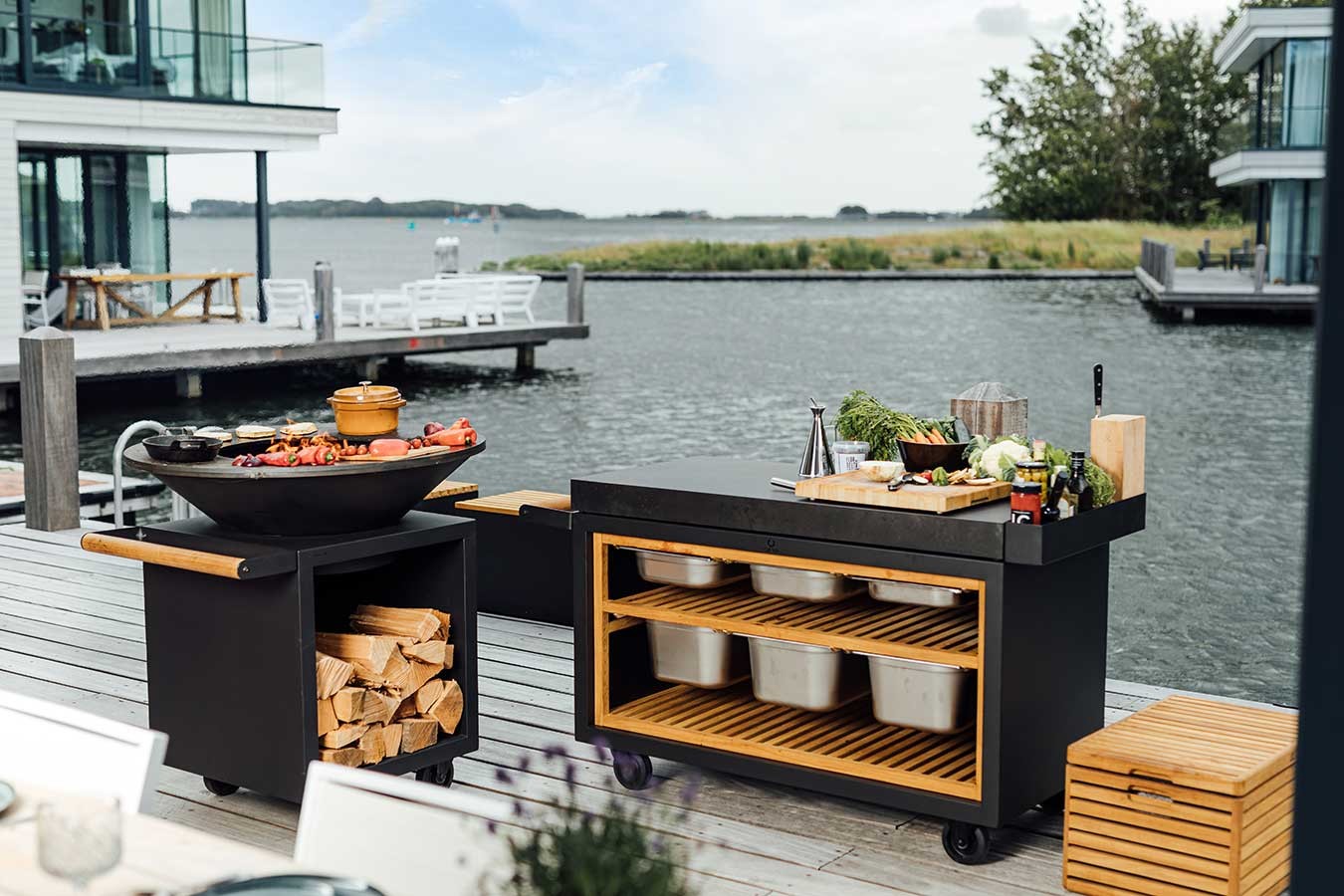 Ofyr Storage Insert PRO Teakholz Large