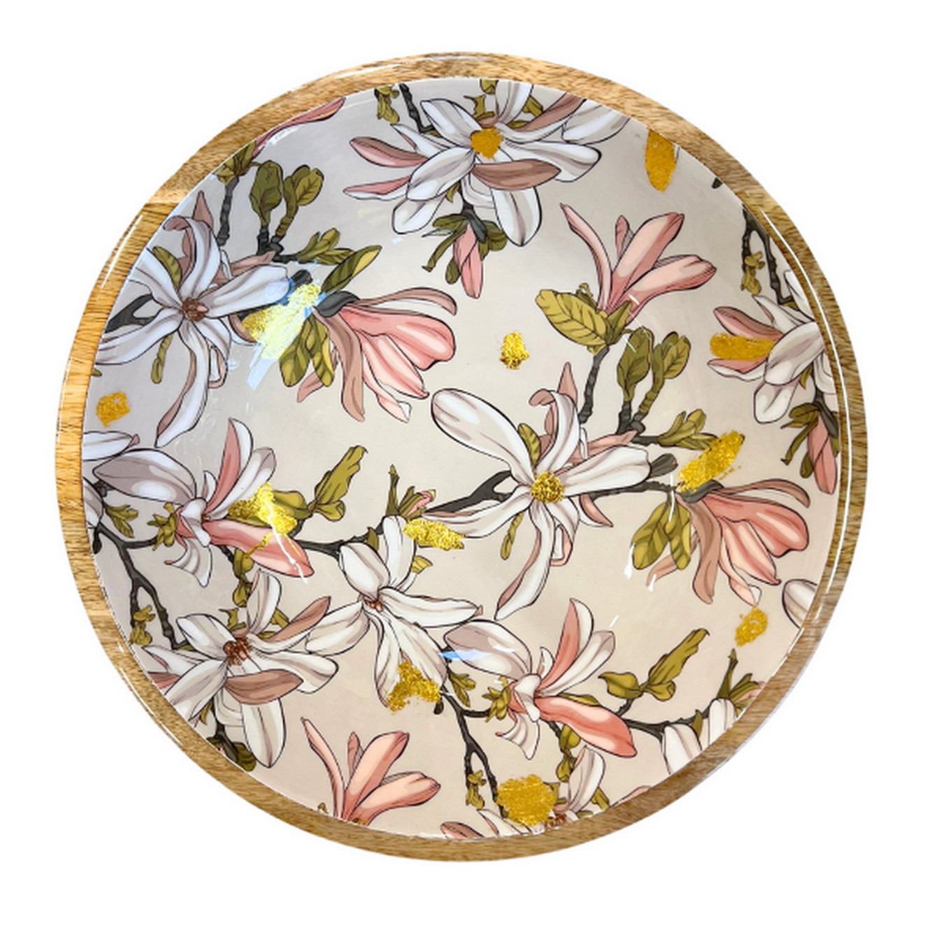 Magnolia Schale Mangoholz D 35cm