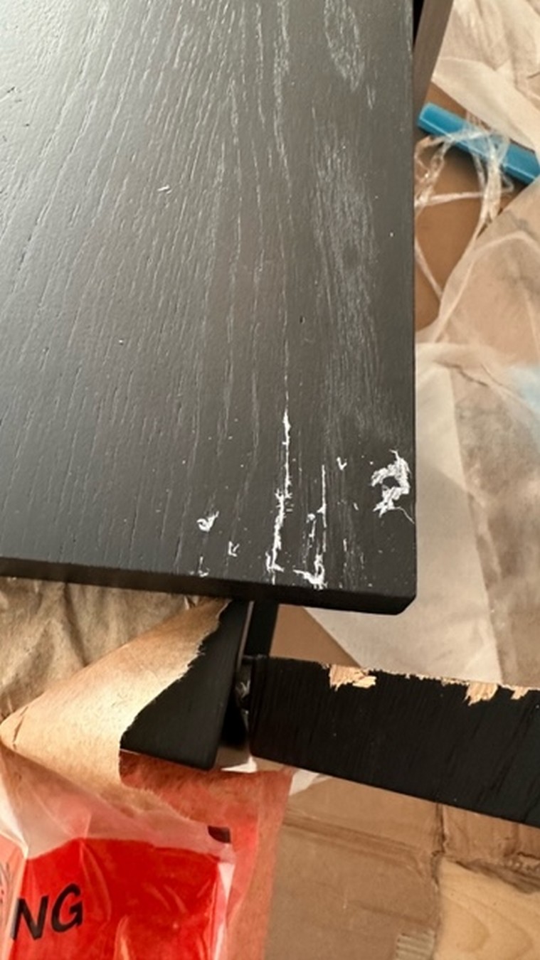 Second Life Sideboard Eiche schwarz B 200 cm