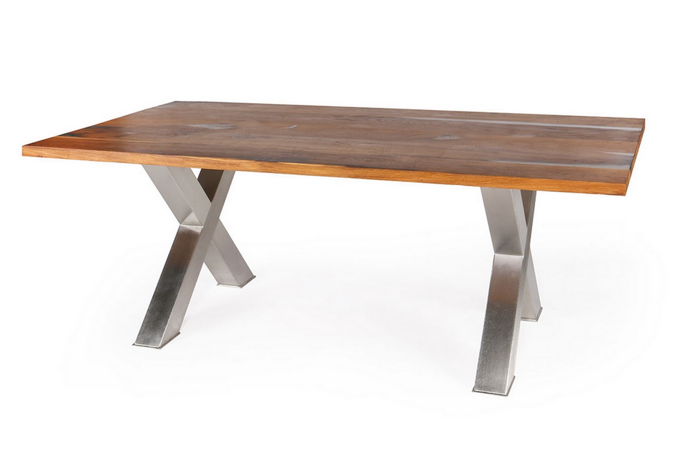 Esstisch aus Scheunenholz Bohlen 200*101*76 cm